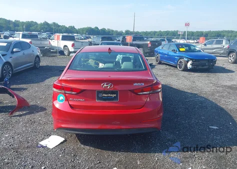 2017 Hyundai Elantra Se из США, поврежденный, VIN 5NPD84LF7HH033240